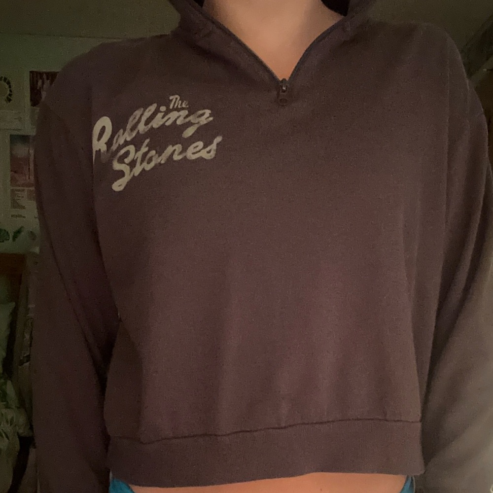 Rolling stones quarter zip